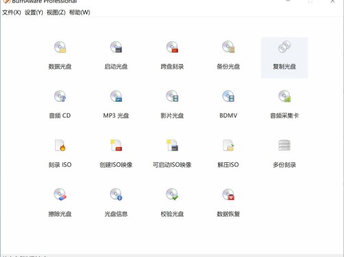 光盘映像工具 BurnAware Professional v17.6 中文绿色版